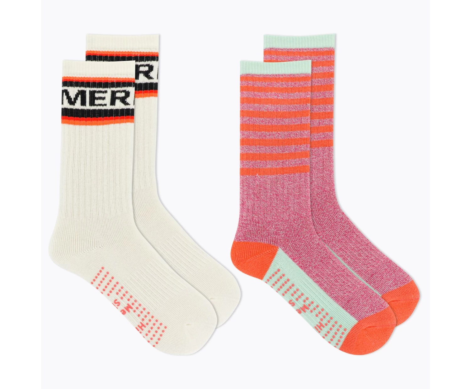 Merrell Big Kid's Brushed Crew Sock 2-pack - Image 2