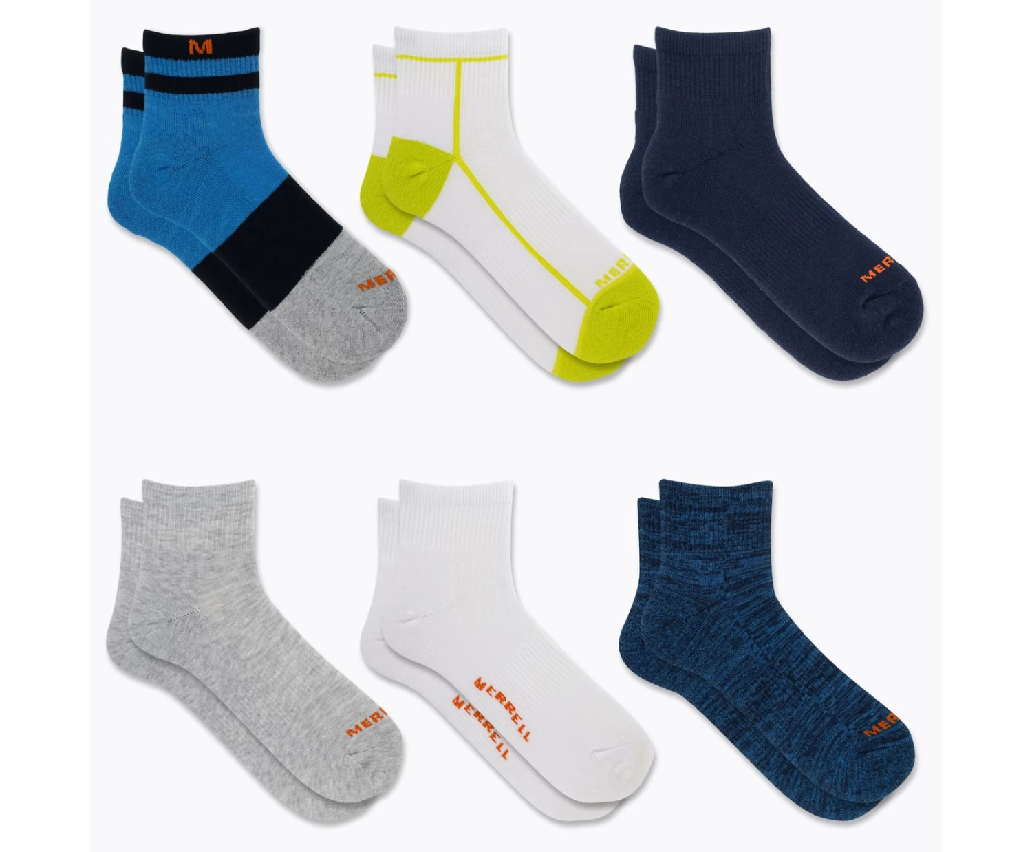 Merrell Recycled Cushion Quarter 6-Pack - Image 3