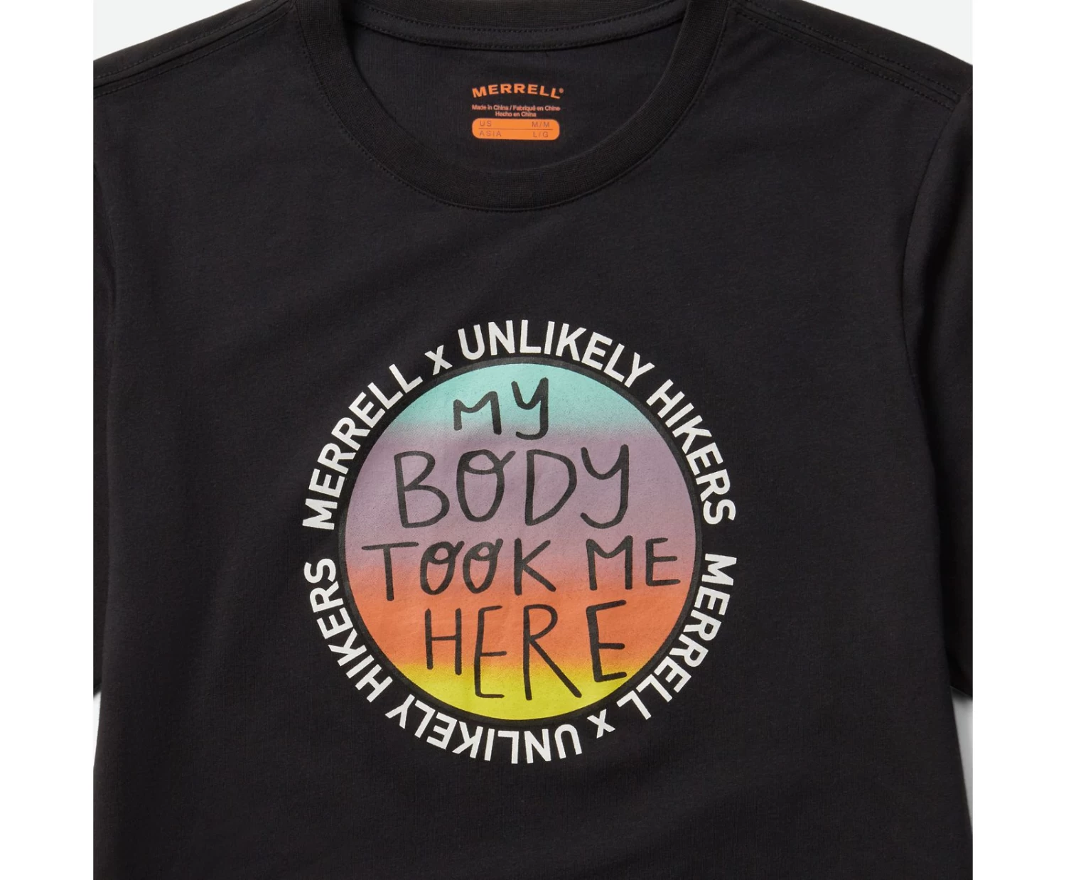 Men's Unlikely Hikers X Merrell Short Sleeve Tee - Image 3