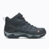 Merrell Men's Moab Velocity Mid Waterproof Carbon Fiber Wide Width