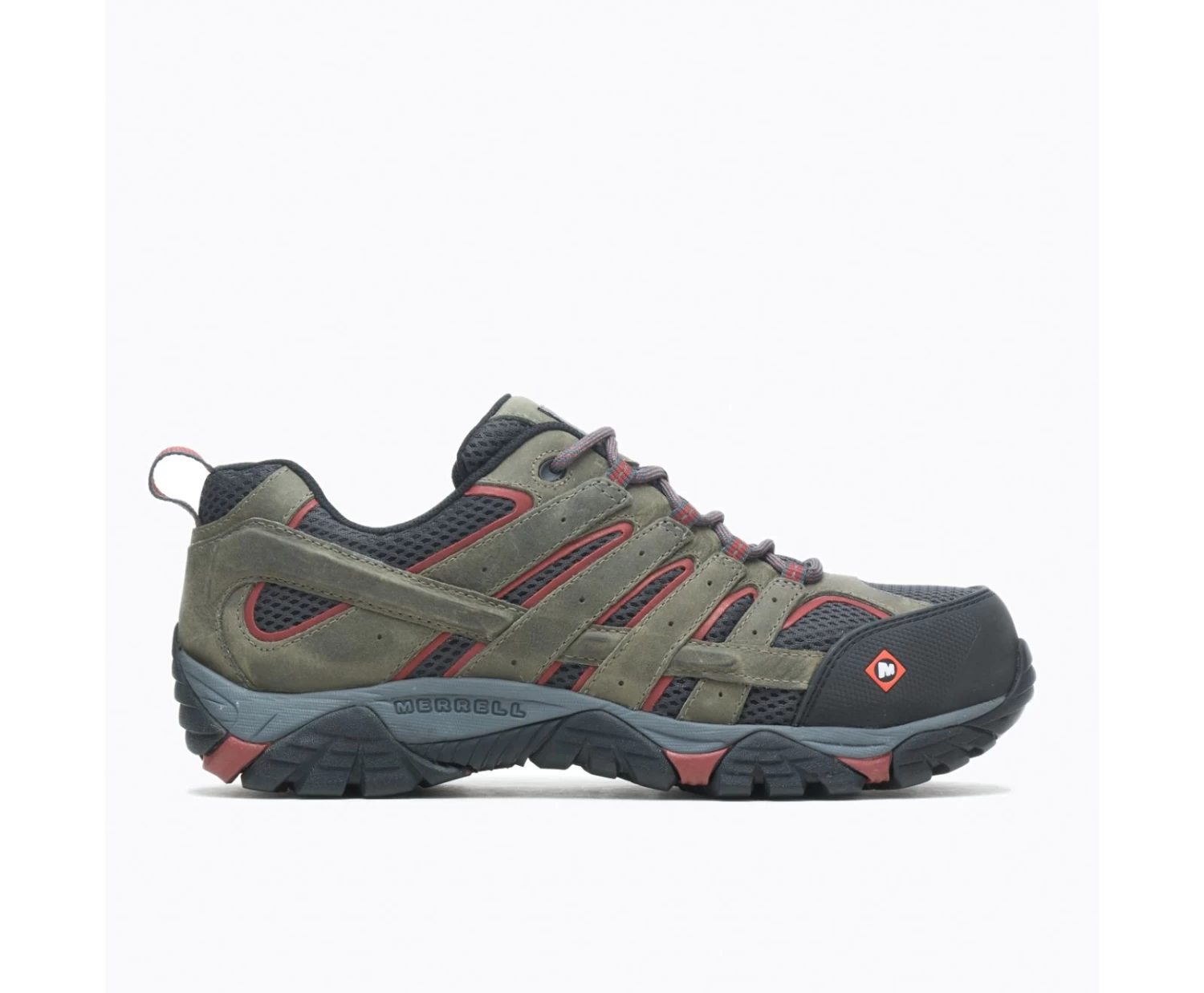 Merrell Men's Moab Vertex Vent Comp Toe Work Shoe