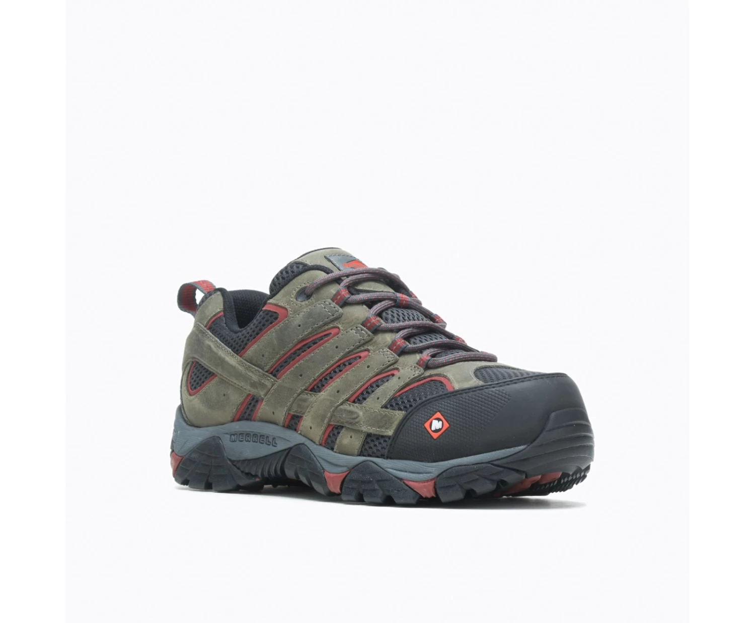 Merrell Men's Moab Vertex Vent Comp Toe Work Shoe - Image 4